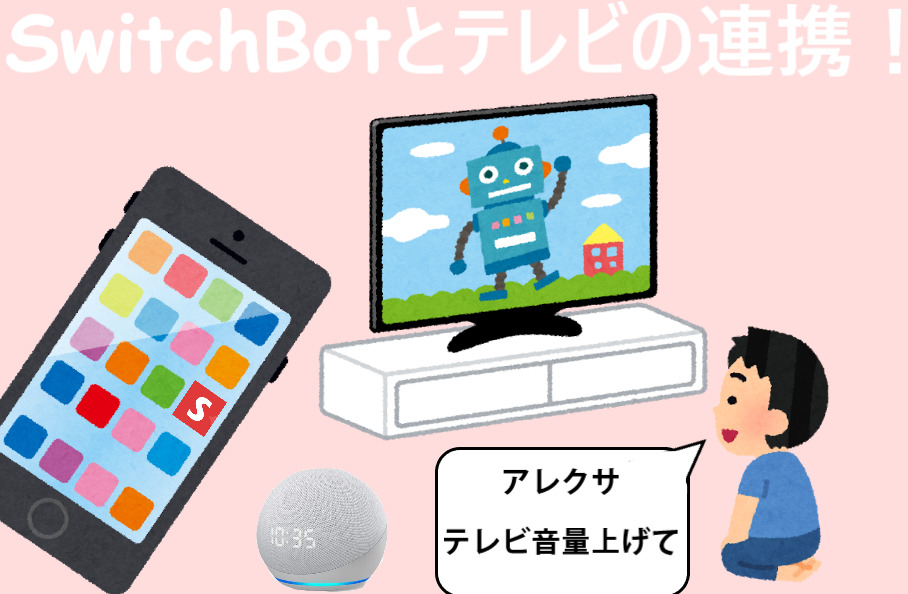 スイッチボットとテレビの連携 アレクサからも操作可能に 設定方法 よこぽよブログ