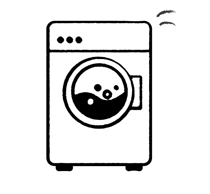 全自動洗濯乾燥機ドラム